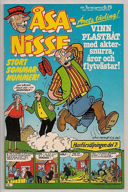Åsa-Nisse 1982 Nr 7 NM-