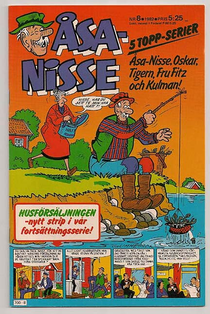 Åsa-Nisse 1982 Nr 8 VF/NM