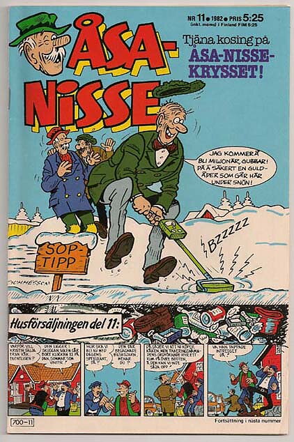 Åsa-Nisse 1982 Nr 11 FN/VF