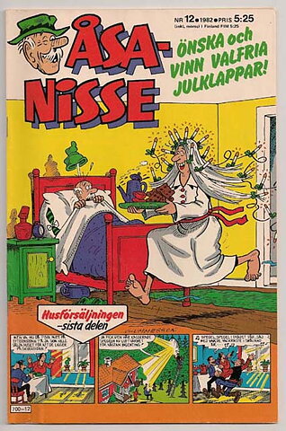 Åsa-Nisse 1982 Nr 12 VF+