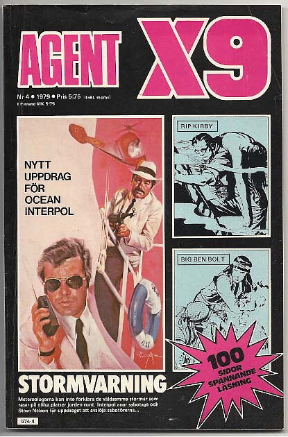Agent X9 1979 Nr 4 VG/FN