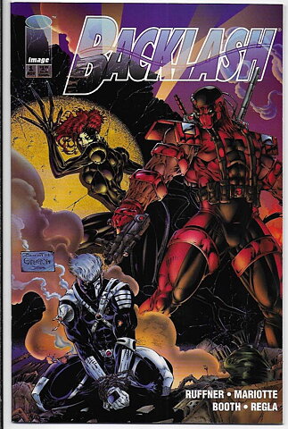 Backlash # 1 VF-NM 1st Issue