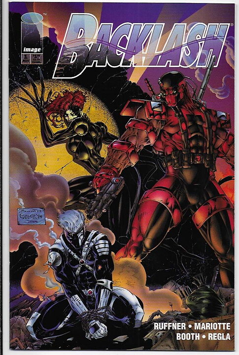 Backlash # 1 VF-NM 1st Issue