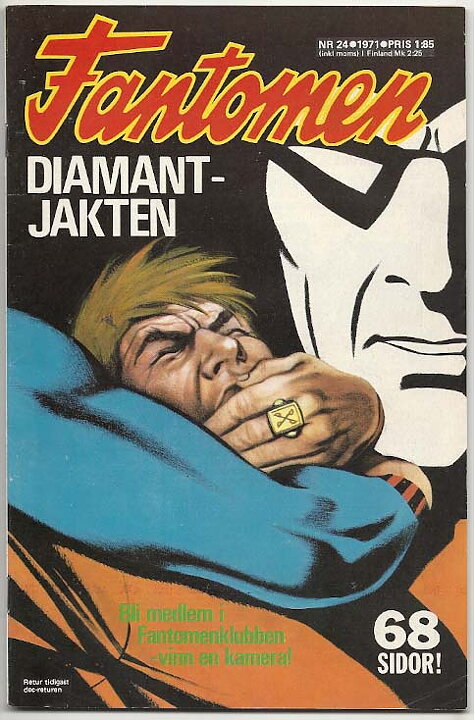 Fantomen 1971 Nr 24 VG+