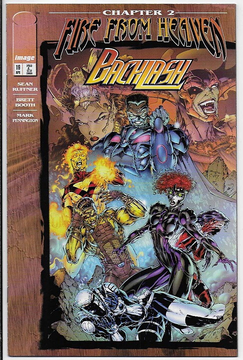 Backlash # 19 VF-NM