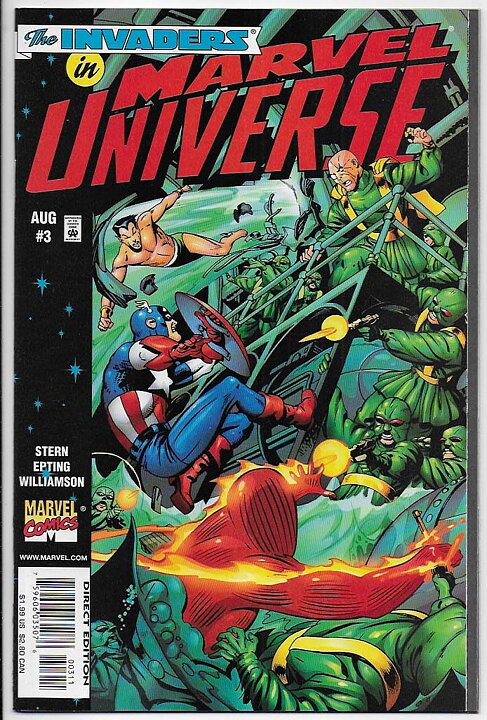 Marvel Universe Set # 1-7 NM-