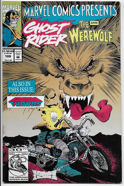 Marvel Comics Presents # 109 VF