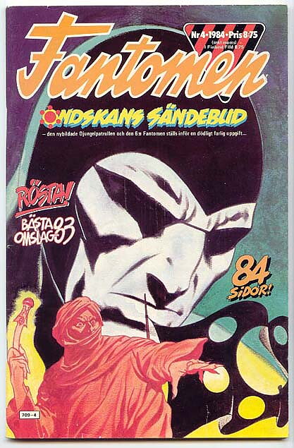 Fantomen 1984 Nr 4 VG