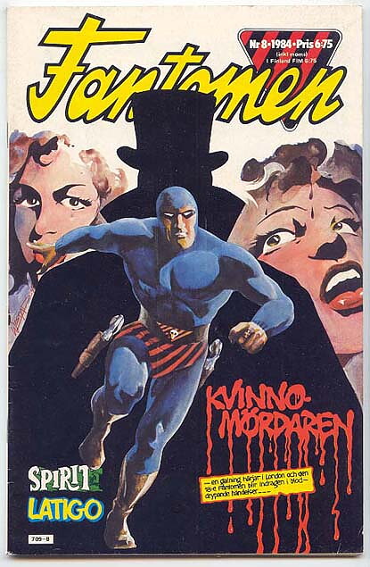 Fantomen 1984 Nr 8 VG/FN