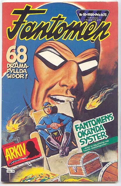 Fantomen 1984 Nr 10 VG
