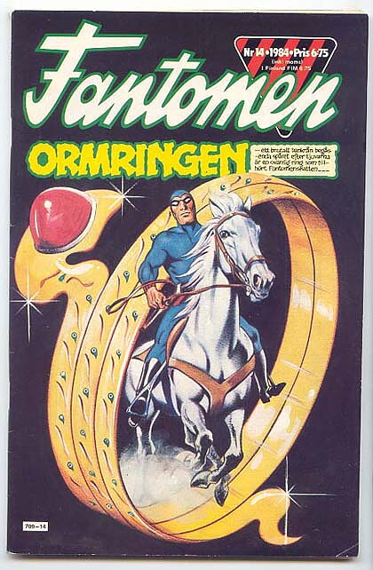 Fantomen 1984 Nr 14 VG- Pren-ex