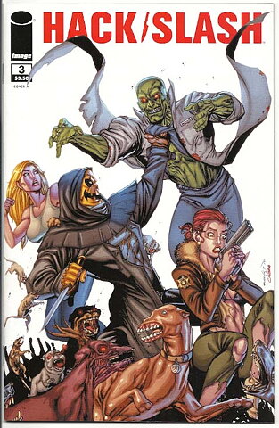 Hack/Slash # 3 Cover A NM Ny Import