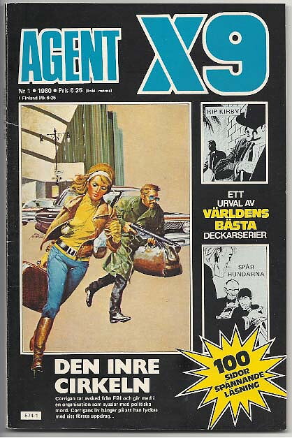 Agent X9 1980 Nr 1 VG/FN