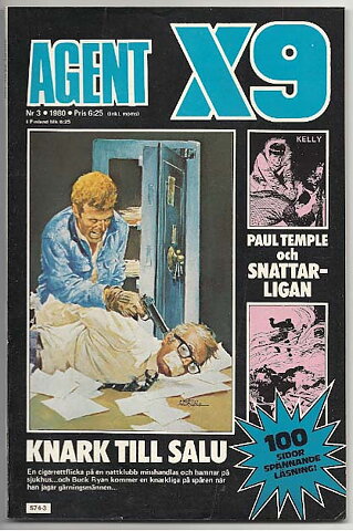 Agent X9 1980 Nr 3 VG/FN