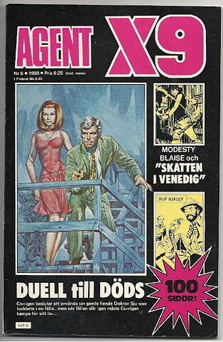 Agent X9 1980 Nr 6 VF Modesty Blaise