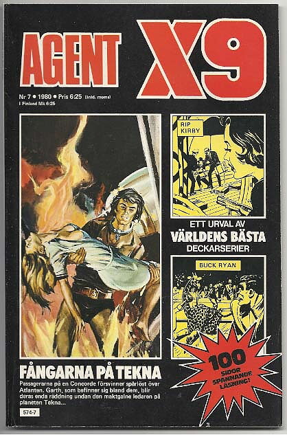 Agent X9 1980 Nr 7 VF