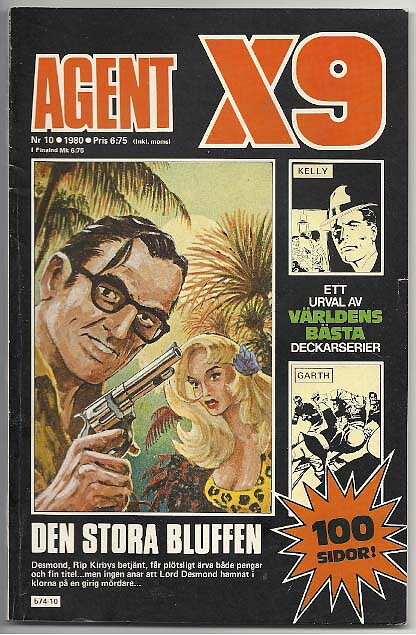 Agent X9 1980 Nr 10 FN