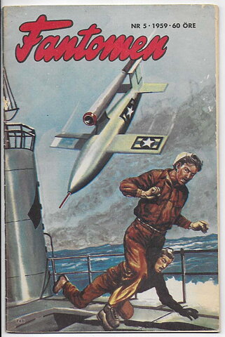 Fantomen 1959 Nr 5 FR/GD