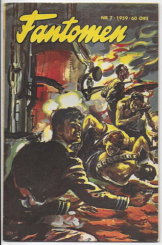 Fantomen 1959 Nr 7 FN/VF