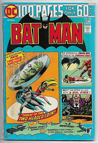 Batman # 258 VF Liten skada övre högra hörnet/1st mention of Arkham
