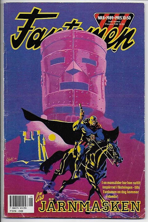 Fantomen 1989 Nr 8 VG