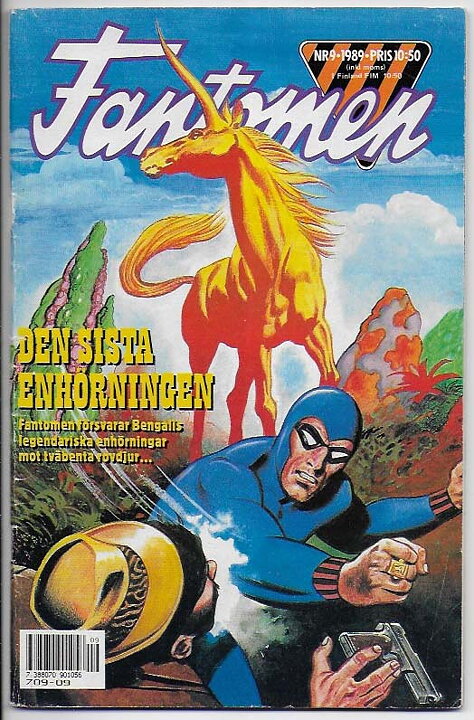 Fantomen 1989 Nr 9 VG