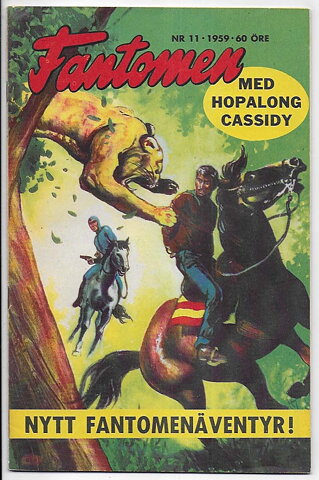 Fantomen 1959 Nr 11 VF/NM
