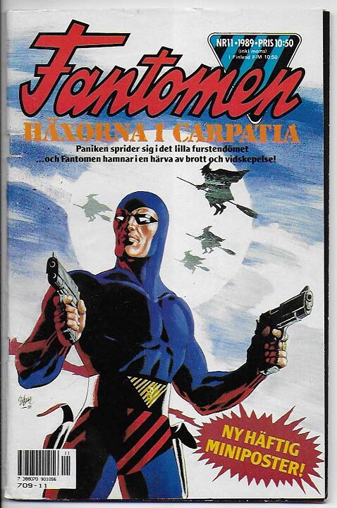 Fantomen 1989 Nr 11 GD/VG