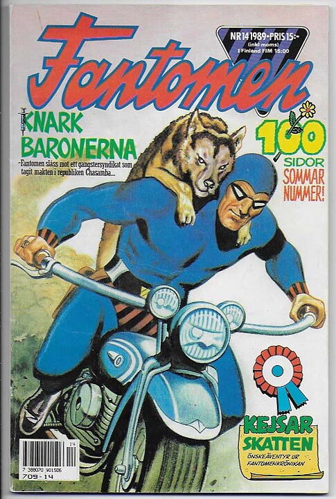 Fantomen 1989 Nr 14 VG