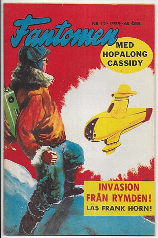 Fantomen 1959 Nr 12 VF+ Reva 1 cm