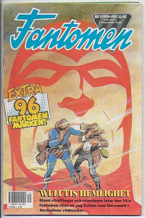 Fantomen 1989 Nr 19 FN/VF