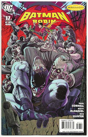 Batman and Robin # 17 NM Ny Import