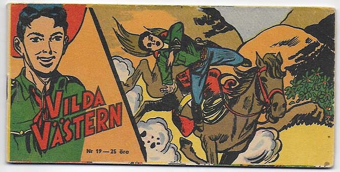 Vilda Västern 1955 Nr 19 VG Extra Nit