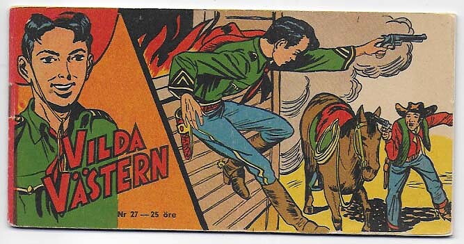 Vilda Västern 1955 Nr 27 VG-