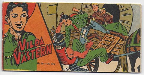 Vilda Västern 1955 Nr 30 VG/FN