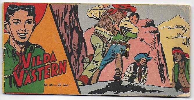 Vilda Västern 1955 Nr 44 GD/VG Rost