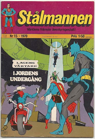 Stålmannen 1970 Nr 15 FN/VF