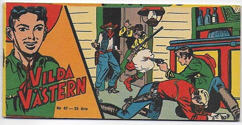 Vilda Västern 1955 Nr 47 VF Rost