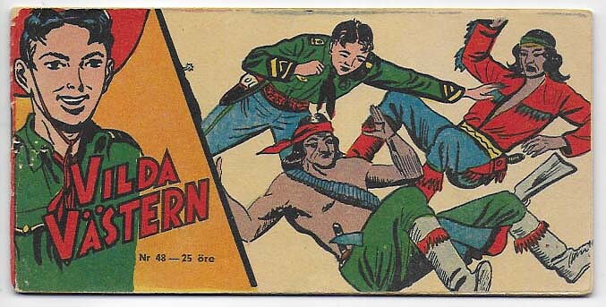 Vilda Västern 1955 Nr 48 VG/FN