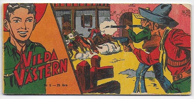 Vilda Västern 1957 Nr 5 GD
