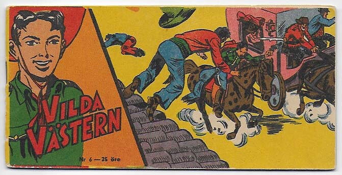 Vilda Västern 1957 Nr 6 VG-