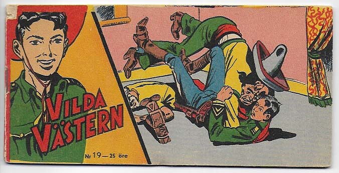 Vilda Västern 1957 Nr 19 VG-