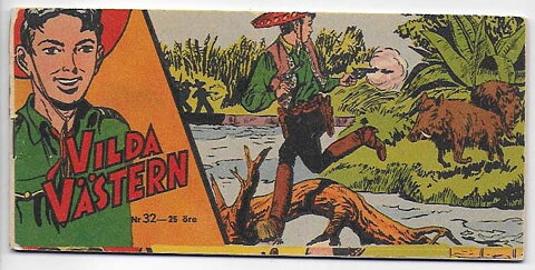 Vilda Västern 1957 Nr 32 GD/VG