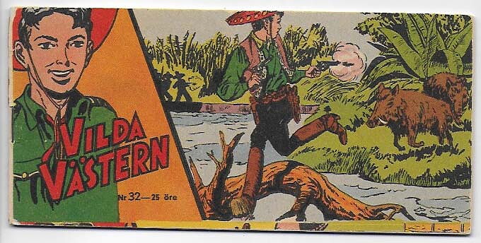 Vilda Västern 1957 Nr 32 GD/VG