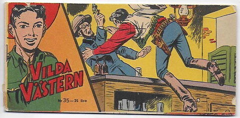 Vilda Västern 1957 Nr 35 VG-