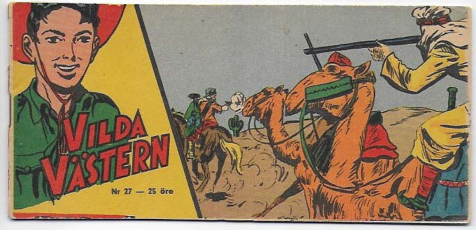 Vilda Västern 1958 Nr 27 VG