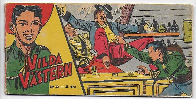 Vilda Västern 1958 Nr 32 VG Rost