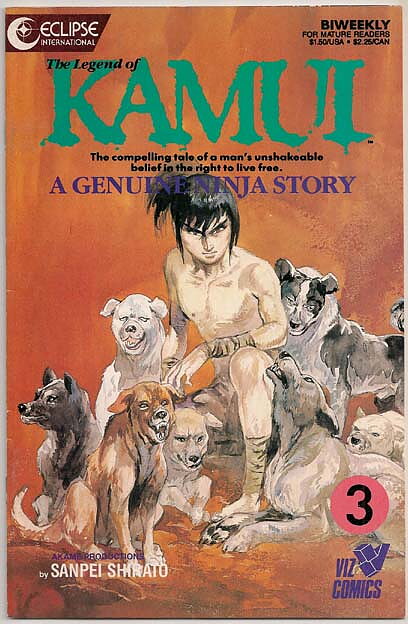 Kamui # 3 VF-NM 2nd Printing