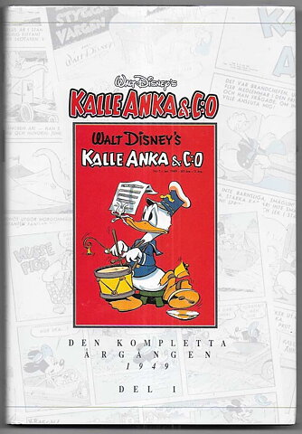 Kalle Anka & C:O Den Kompletta Årgången 1949 Del 1 VF/NM Senare Upplaga