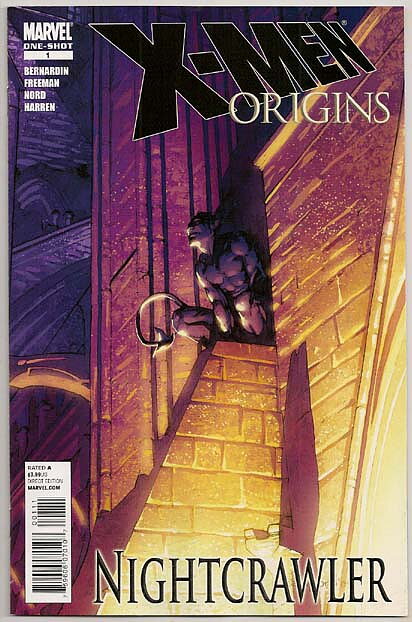 X-Men Origins: Nightcrawler # 1 NM Ny Import